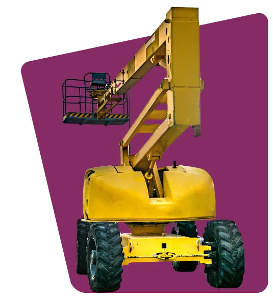 Boom lift for construction work